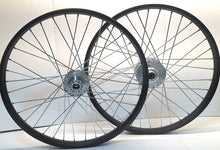 Load image into Gallery viewer, 26&quot; Double wall black wheel set
